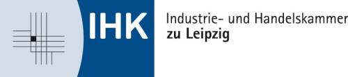 Logo der IHK Leipzig, da die Black Knight GmbH Mitglied der IHK ist.