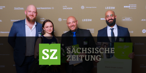 Als Sicherheitsdienst Leipzig sind wir Gewinner des Unternehmerpreises Sachsen 2024 und werden von der Sächsischen Zeitung interviewt.