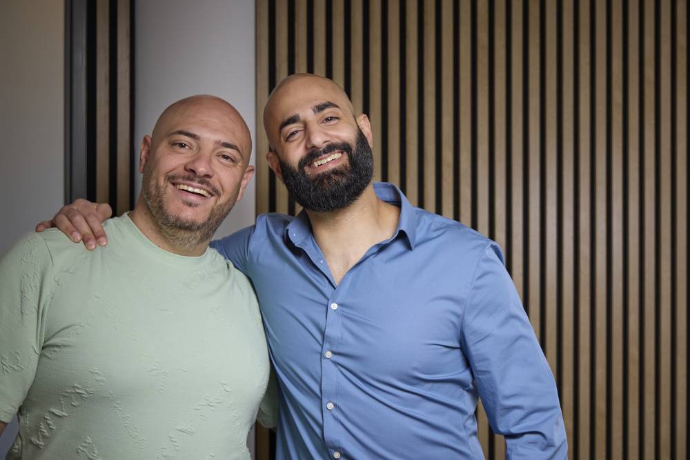 Die Geschäftsführer der Black Knight GmbH - Husein Abdulla und Ramin Al Khakani.