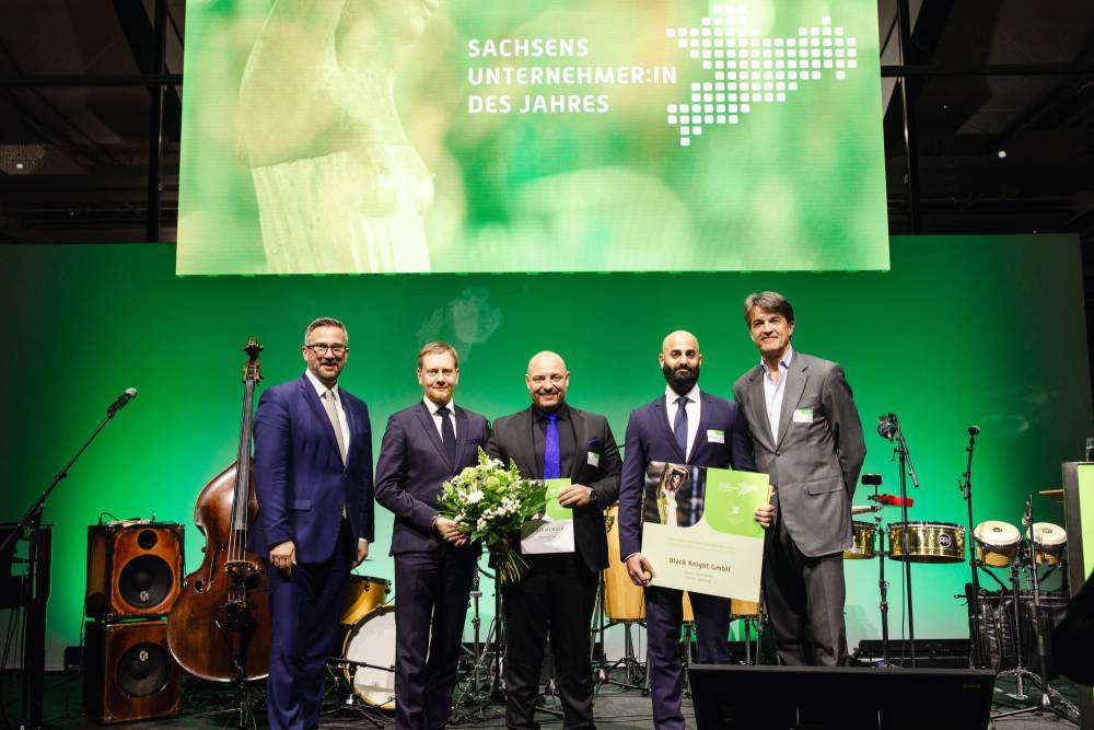 Wir als Sicherheitsdienst gewinnen den Unternehmerpreis Sachsen 2024.