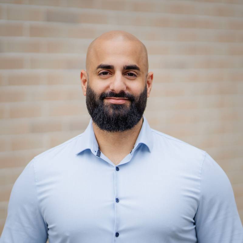 Ramin Al Khakani Geschäftsführer der Black Knight Security.